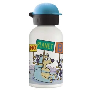 Laken No Planet Thermal Bottle 350ml Blanco