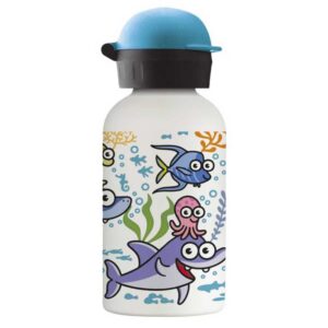 Laken Sea Friends Thermal Bottle 350ml Blanco,Azul