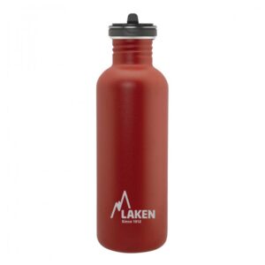 Laken Stainless Steel Basic Flow Bottle 1l Rojo
