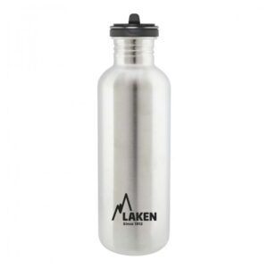 Laken Stainless Steel Basic Flow Bottle 1l Plateado