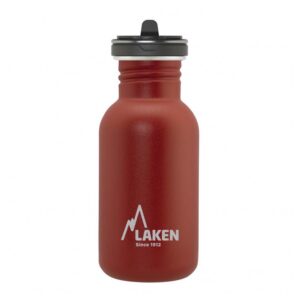 Laken Stainless Steel Basic Flow Bottle 500ml Rojo