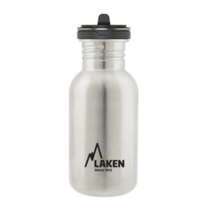 Laken Stainless Steel Basic Flow Bottle 500ml Plateado