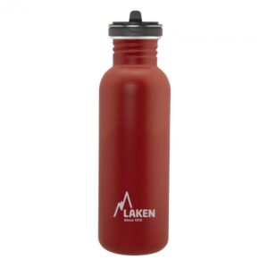 Laken Stainless Steel Basic Flow Bottle 750ml Rojo