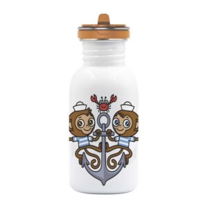 Laken Steel Cap Mikonauticos Bottle 500ml Transparente