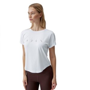 Born Living Yoga Azami Short Sleeve T-shirt Blanco S-M Mujer