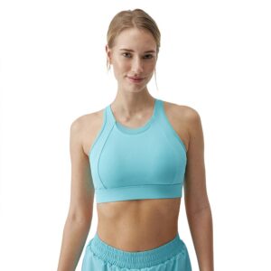 Born Living Yoga Bikila Sports Top High Support Azul XS Mujer