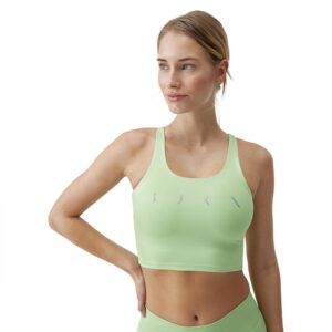 Born Living Yoga Daira Sports Top Medium-high Support Verde XS Mujer