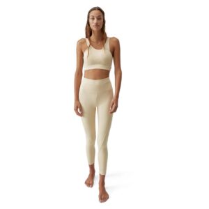Born Living Yoga Jin Leggings 7/8 Beige M Mujer