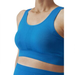 Born Living Yoga Mere Sports Top Medium-high Support Azul L Mujer