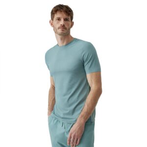 Born Living Yoga Niger Short Sleeve T-shirt Verde S Hombre