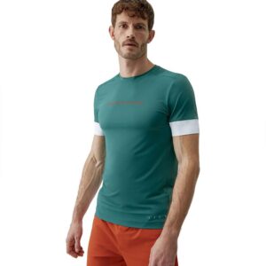 Born Living Yoga Odet Short Sleeve T-shirt Verde M Hombre