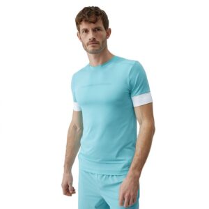 Born Living Yoga Odet Short Sleeve T-shirt Azul S Hombre