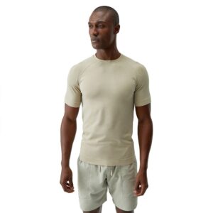 Born Living Yoga Otawa Short Sleeve T-shirt Beige L Hombre