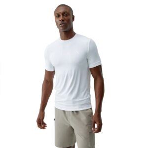 Born Living Yoga Volta Short Sleeve T-shirt Blanco XL Hombre