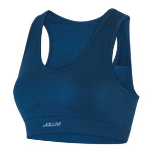 Joluvi Ana Sports Top Azul M Mujer