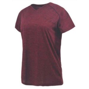 Joluvi Split Short Sleeve T-shirt Lila M Mujer