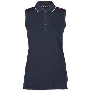 Cmp 39d8386 Sleeveless Polo Shirt Azul S Mujer