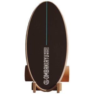 Ombakkayu Black Pure Balance Board Dorado