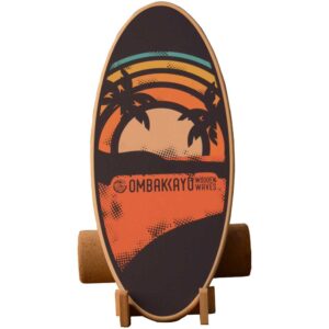 Ombakkayu Sunset Balance Board Dorado