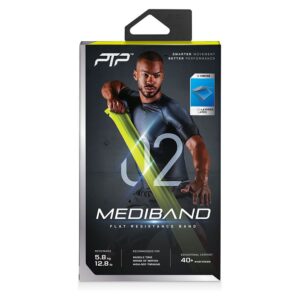 Ptp Mediaband Resistance Band Light Plateado Light