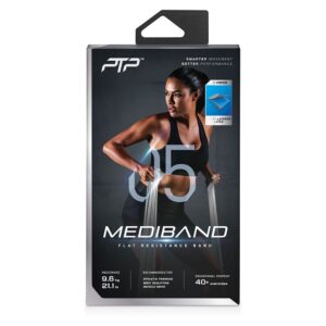 Ptp Mediband Resistance Band Extra Hard Plateado Ultimate