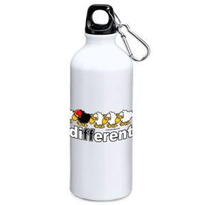 Kruskis Be Different Swim 800ml Aluminium Bottle Blanco