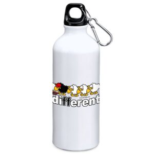 Kruskis Be Different Tennis 800ml Aluminium Bottle Blanco