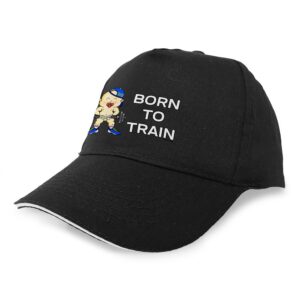 Kruskis Born To Train Cap Negro  Hombre