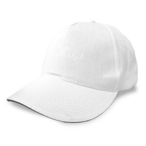 Kruskis Fitness Heartbeat Cap Blanco Hombre