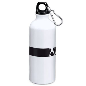 Kruskis Frame Trek 800ml Aluminium Bottle Blanco