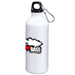 Kruskis I Love Bass 800ml Aluminium Bottle Blanco