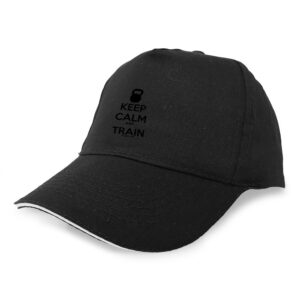Kruskis Keep Calm And Train Cap Negro Hombre