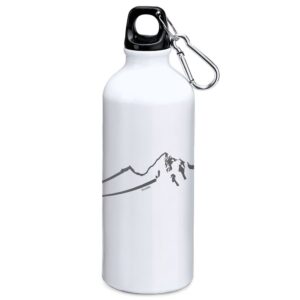 Kruskis Shadow Mountain 800ml Aluminium Bottle Blanco