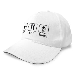 Kruskis Sleep Eat And Train Cap Blanco Hombre