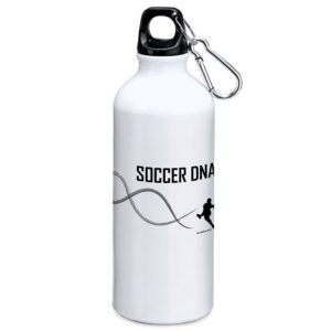 Kruskis Soccer Dna 800ml Aluminium Bottle Blanco