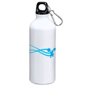 Kruskis Stella Train 800ml Aluminium Bottle Blanco