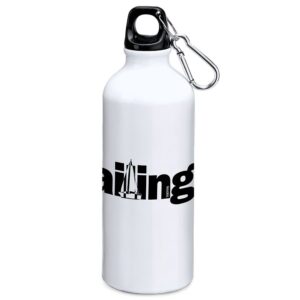 Kruskis Word Sailing 800ml Aluminium Bottle Blanco
