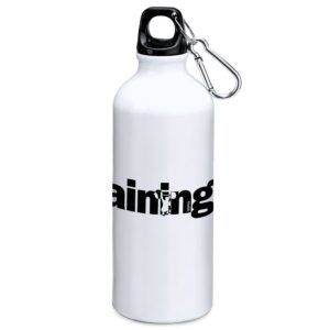 Kruskis Word Training 800ml Aluminium Bottle Blanco
