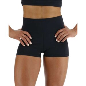 Tyr Joule Elite 2´´ Solid Short Leggings High Waist Negro M Mujer