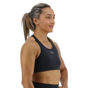 Tyr Joule Elite Classic Solid Sports Top Negro M Mujer