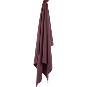 Lifeventure Recycled Softfibre Trek Large Towel Lila 110 x 65 cm