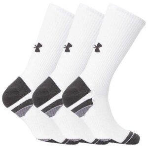 Under Armour Performance Tech Crew Socks 3 Units Blanco EU 47 1/2-50 1/2 Hombre
