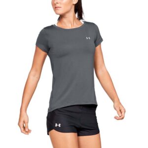 Under Armour Hg Armour Short Sleeve T-shirt Negro M Mujer