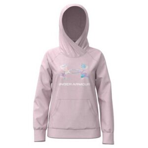 Under Armour Rival Logo Hoodie Rosa XL