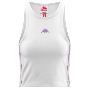 Kappa Silva Sports Top Blanco M Mujer