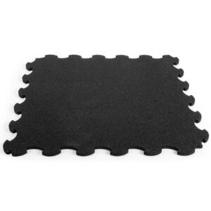 Gymstick Interlocking Mat Pro Rubber Negro 102.7 x 102.7 x 2.2 cm