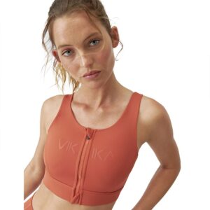 Born Living Yoga By Vikika Raw Sports Top High Support Naranja S Mujer