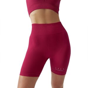Born Living Yoga By Vikika Rival Short Leggings Seamless Rosa L Mujer