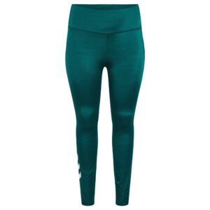 Hummel Curvy Plus Leggings High Waist Verde 3XL Mujer