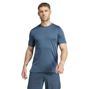 Adidas Heat.rdy Hiit Elevated Short Sleeve T-shirt Azul M Hombre